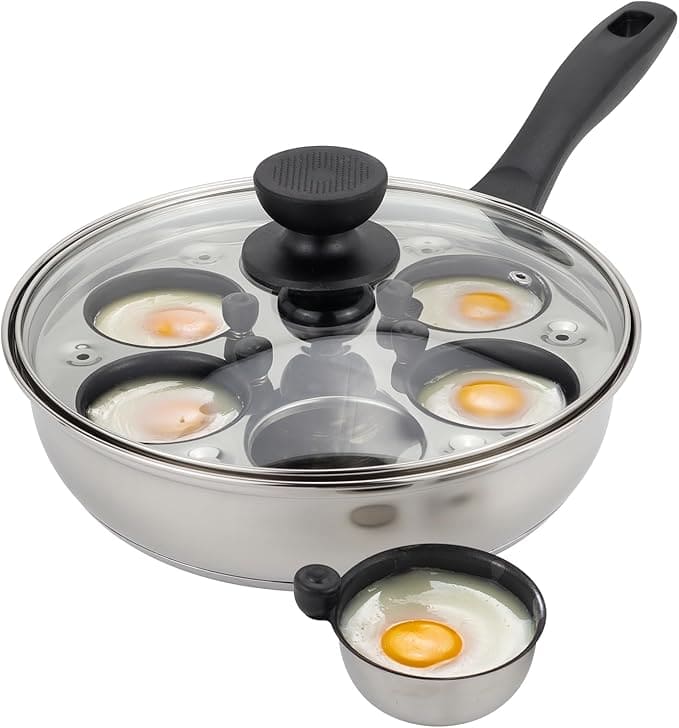 Eggssentials Egg Poacher Pan Nonstick