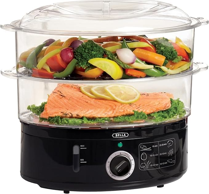 Healthy Two Tier Food Steamer for cooking